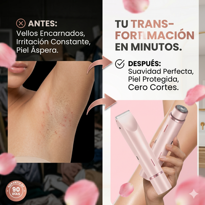 Piel suave y sin irritación: Tu solución 2 en 1 definitiva