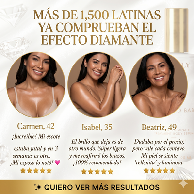 Truly Diamond Baby Firm & Illuminate Treatment Body Serum: El Lujo de una Piel Firme, Joven y Luminosa.