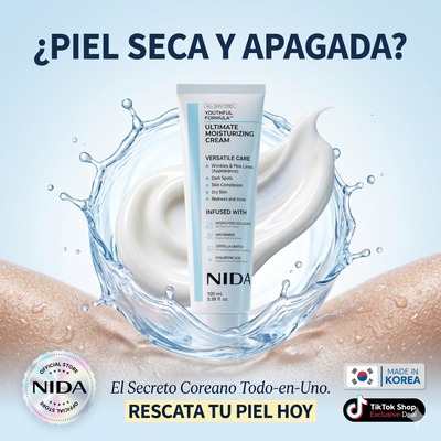 El Secreto Coreano para una Piel de Cristal: NIDA Ultimate Moisturizing Cream.