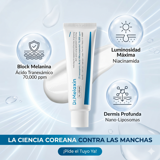 Despídete de las Manchas Oscuras: Revela una Piel Luminosa y Uniforme con Dr. Melaxin
