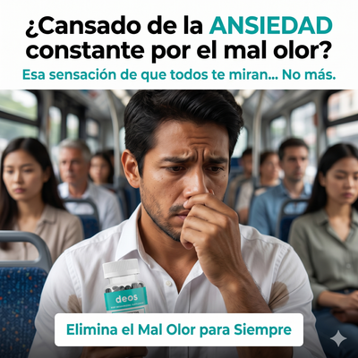 DEOS: Tu revolución contra el mal olor desde el interior.