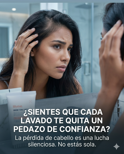 Dile adiós a la caída: El secreto coreano Lilyeve Grow:Turn Ampoule para un cabello más fuerte.
