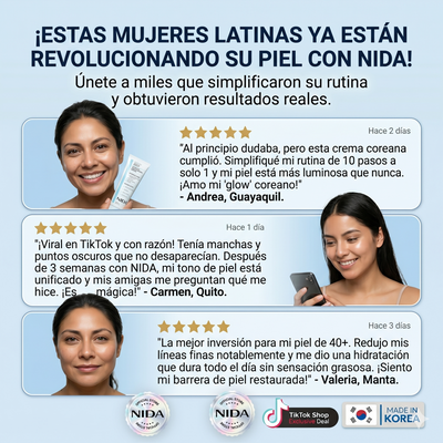 El Secreto Coreano para una Piel de Cristal: NIDA Ultimate Moisturizing Cream.