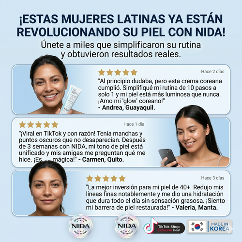 El Secreto Coreano para una Piel de Cristal: NIDA Ultimate Moisturizing Cream.