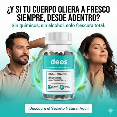 DEOS: Tu revolución contra el mal olor desde el interior.