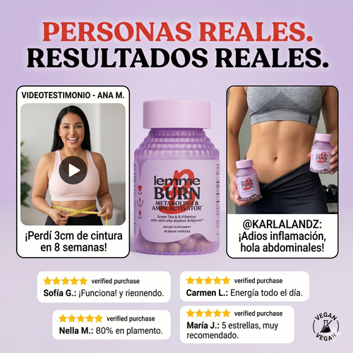 Activa tu metabolismo y transforma tu figura con Lemme Burn.