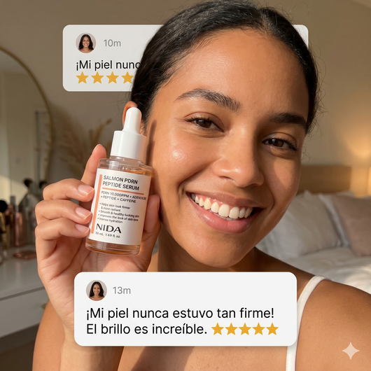 Renueva tu Piel: NIDA Salmon PDRN Peptide Serum para Firmeza y Luminosidad