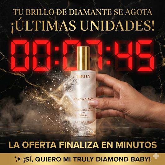 Truly Diamond Baby Firm & Illuminate Treatment Body Serum: El Lujo de una Piel Firme, Joven y Luminosa.