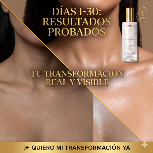 Truly Diamond Baby Firm & Illuminate Treatment Body Serum: El Lujo de una Piel Firme, Joven y Luminosa.