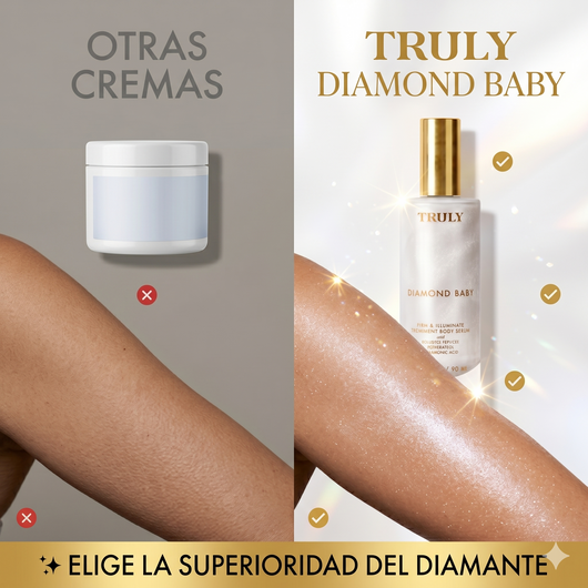 Truly Diamond Baby Firm & Illuminate Treatment Body Serum: El Lujo de una Piel Firme, Joven y Luminosa.