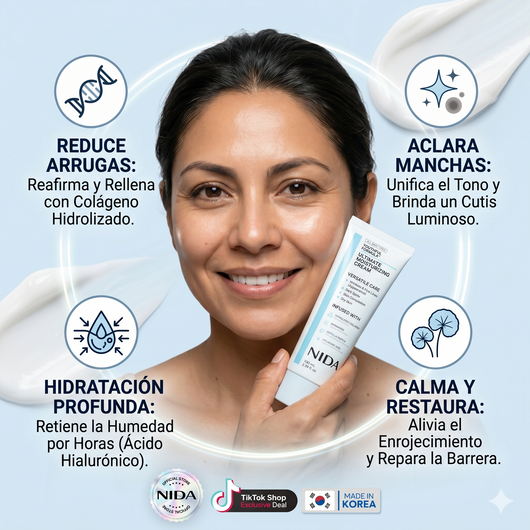 El Secreto Coreano para una Piel de Cristal: NIDA Ultimate Moisturizing Cream.